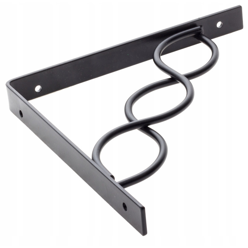 Uchwyt uniwersalny 190mm czarny proszkowy